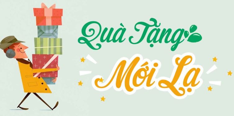 Quà tặng mới lạ